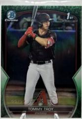 Tommy Troy [Green Grass] Baseball Cards 2023 Bowman Draft Chrome Prices