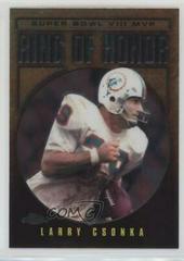 Larry Csonka #LC8 Football Cards 2002 Topps Chrome Ring of Honor Prices