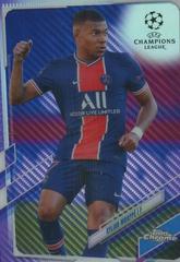 Kylian Mbappe [Purple Carbon Fiber] #95 Soccer Cards 2020 Topps Chrome UEFA Champions League Prices