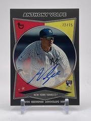 Anthony Volpe [Black] #AC-AV Baseball Cards 2023 Topps Brooklyn Collection Autographs Prices