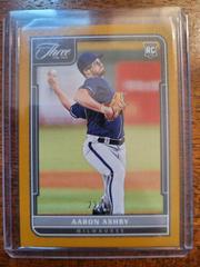Aaron Ashby [Gold] #140 Baseball Cards 2022 Panini Three and Two Prices