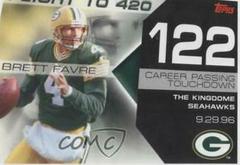 Brett Favre #BF-122 Football Cards 2007 Topps Brett Favre Collection Prices