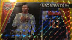 Russell Westbrook [Gold] Basketball Cards 2021 Panini Mosaic Moments in Time Prices