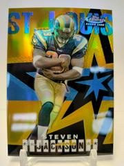 Steven Jackson [Gold Refractor] #84 Football Cards 2004 Topps Finest Prices