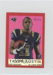 Tavon Austin [Red Refractor] #10 Football Cards 2013 Topps Chrome 1959 Mini Prices