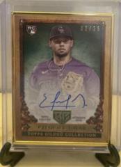Ezequiel Tovar [Emerald] Baseball Cards 2023 Topps Gilded Collection Gallery of Gold Autographs Prices