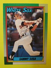 Sammy Sosa Baseball Cards 1990 Topps Tiffany Prices
