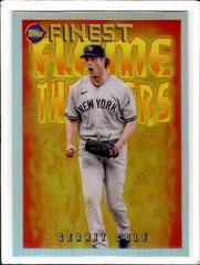 Gerrit Cole #FT-8 Baseball Cards 2022 Topps Finest Flashback Flame Throwers Prices