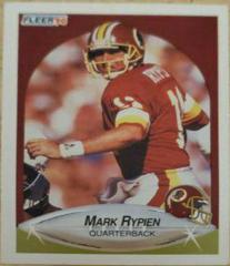 Mark Rypien Football Cards 1990 Fleer Prices