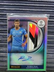 Ruben Dias #MB-RD Soccer Cards 2021 Topps Merlin Chrome UEFA Match Ball Signatures Prices