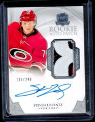 Steven Lorentz [Autograph Patch] Hockey Cards 2020 Upper Deck The Cup Prices