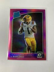 Ja'Marr Chase [Pink] Football Cards 2021 Panini Chronicles Draft Picks Prices