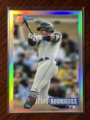 Julio Rodriguez [Chrome Prospect Refractor] #141 Baseball Cards 2021 Bowman Heritage Prices
