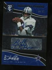 Billy Joe DuPree [Blue] #TCS-BJD Football Cards 2021 Panini Chronicles Totally Certified Signatures Prices