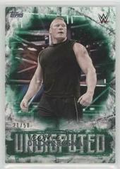 Brock Lesnar [Green] Wrestling Cards 2018 Topps WWE Undisputed Prices