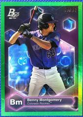 Benny Montgomery [Green] #PE-6 Baseball Cards 2022 Bowman Platinum Precious Elements Prices