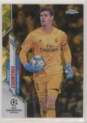 Thibaut Courtois [Yellow] #10 Soccer Cards 2019 Topps Chrome UEFA Champions League Sapphire Prices