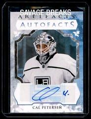 Cal Petersen #AF-CP Hockey Cards 2023 Upper Deck Artifacts Autograph Facts Prices
