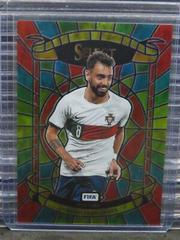 Bruno Fernandes #14 Soccer Cards 2022 Panini Select FIFA Stained Glass Prices