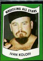 Ivan Koloff Wrestling Cards 1982 Wrestling All Stars Series A Prices