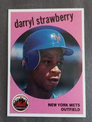 Darryl Strawberry [Hand Cut] #26 Baseball Cards 1989 Baseball Cards Magazine Repli Prices