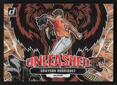 Grayson Rodriguez #U15 Baseball Cards 2023 Panini Donruss Unleashed Prices
