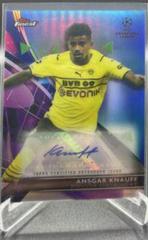 Ansgar Knauff [Blue] Soccer Cards 2021 Topps Finest UEFA Champions League Autographs Prices