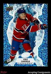 Cole Caufield [Royal Blue] #122 Hockey Cards 2021 Upper Deck Ice Prices