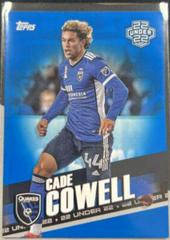 Cade Cowell [Blue] Soccer Cards 2022 Topps MLS Prices