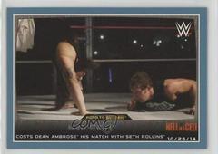 Bray Wyatt [Blue] #57 Wrestling Cards 2015 Topps WWE Road to Wrestlemania Prices