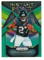 D'Onta Foreman [Green] Football Cards 2017 Panini Prizm Instant Impact Prices