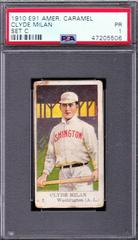 Clyde Milan Baseball Cards 1910 E91 American Caramel Set C Prices