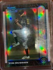 Tim Hudson [Refractor] #375 Baseball Cards 1999 Bowman Chrome Prices