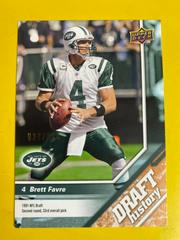 Brett Favre [Bronze] Football Cards 2009 Upper Deck Draft Edition Prices