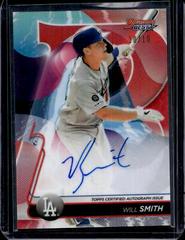 Will Smith [Red Refractor] Baseball Cards 2020 Bowman's Best of 2020 Autographs Prices