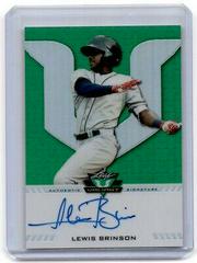 Lewis Brinson #BA-LB1 Baseball Cards 2017 Leaf Valiant Autograph Prices