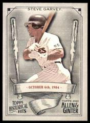 Steve Garvey Baseball Cards 2021 Topps Allen & Ginter Historic Hits Prices