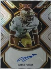 Isaiah Foskey #RS-IFO Football Cards 2023 Panini Select Draft Picks Rookie Signatures Prices
