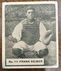 Frank Reiber Baseball Cards 1936 World Wide Gum Prices