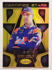Denny Hamlin [Mirror Gold] #CS2 Racing Cards 2018 Panini Certified Racing Nascar Stars Prices