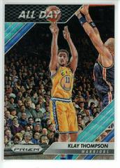 Klay Thompson [Teal Wave Prizm] #12 Basketball Cards 2016 Panini Prizm All Day Prices