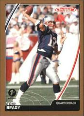 Tom Brady [1st Edition Copper] Football Cards 2007 Topps Total Prices