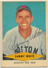 Sammy White Baseball Cards 1954 Red Heart Prices