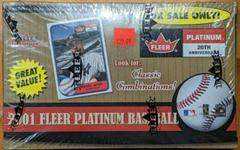 Retail Box Baseball Cards 2001 Fleer Platinum Prices