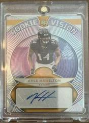 Kyle Hamilton [Gold] #RVS-KH Football Cards 2022 Panini Illusions Rookie Vision Signatures Prices