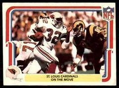 St. Louis Cardinals [On the Move] Football Cards 1980 Fleer Team Action Prices