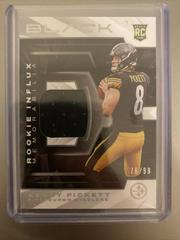 Kenny Pickett [Silver] Football Cards 2022 Panini Black Rookie Influx Memorabilia Prices