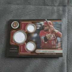 Joey Votto [Orange] #TTR-JV Baseball Cards 2024 Topps Tribute Triple Relic Prices