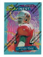 William Floyd [Refractor w/ Coating] Football Cards 1995 Topps Finest Prices