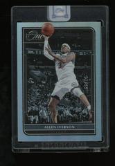 Allen Iverson #155 Basketball Cards 2021 Panini One and One Prices